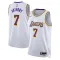 Camiseta Los Angeles Lakers Carmelo Anthony 7 Association Edition Blanco Swingman para Hombre
