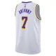 Camiseta Los Angeles Lakers Carmelo Anthony 7 Association Edition Blanco Swingman para Hombre
