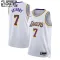 Camiseta Los Angeles Lakers Carmelo Anthony 7 Association Edition Blanco Swingman para Niño