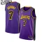 Camiseta Los Angeles Lakers Carmelo Anthony 7 Statement Edition Púrpura Swingman para Niño