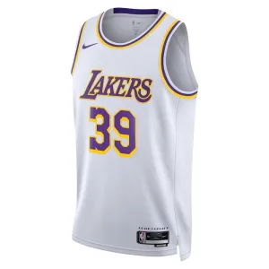Camiseta Los Angeles Lakers Dwight Howard 39 Association Edition Blanco Swingman para Hombre