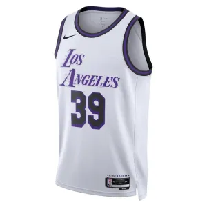 Camiseta Los Angeles Lakers Dwight Howard 39 City Edition 2022-23 Blanco Swingman para Hombre