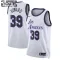 Camiseta Los Angeles Lakers Dwight Howard 39 City Edition 2022-23 Blanco Swingman para Niño
