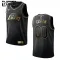 Camiseta Los Angeles Lakers Golden Edition Personalizada Negro Swingman para Niño