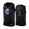 Camiseta Los Angeles Lakers HWC Iridescent Edition Personalizada Negro Swingman para Hombre