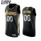 Camiseta Los Angeles Lakers Limited Golden Edition Personalizada Negro Swingman para Niño