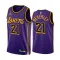 Camiseta Los Angeles Lakers Patrick Beverley 21 Statement Edition Púrpura Swingman para Hombre