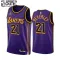 Camiseta Los Angeles Lakers Patrick Beverley 21 Statement Edition Púrpura Swingman para Niño