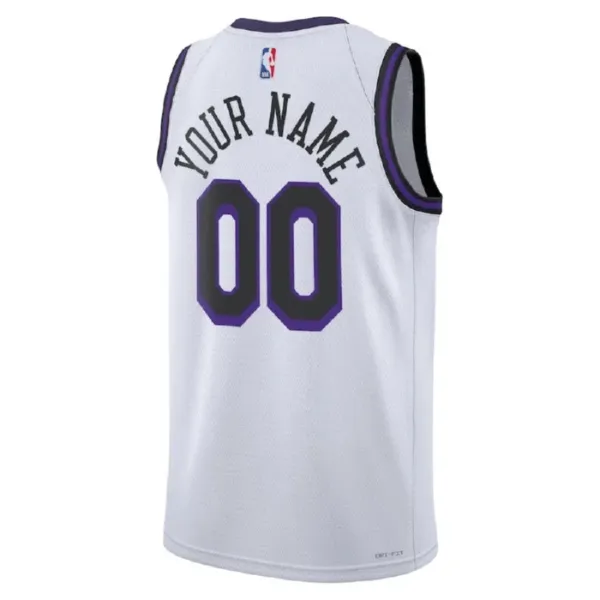 Camiseta Los Angeles Lakers Personalizada City Edition 2022-23 Blanco Swingman para Hombre