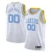 Camiseta Los Angeles Lakers Personalizada Classic Edition 2022-23 Blanco Swingman para Hombre