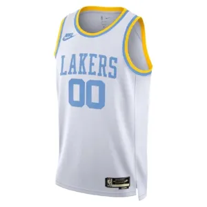 Camiseta Los Angeles Lakers Personalizada Classic Edition 2022-23 Blanco Swingman para Hombre