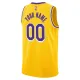 Camiseta Los Angeles Lakers Personalizada Icon Edition Amarillo Swingman para Hombre