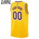 Camiseta Los Angeles Lakers Personalizada Icon Edition Amarillo Swingman para Niño
