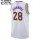 Camiseta Los Angeles Lakers Rui Hachimura 28 Association Edition Blanco Swingman para Niño
