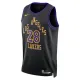 Camiseta Los Angeles Lakers Rui Hachimura 28 City Edition 2023-24 Negro Swingman para Hombre