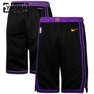 Pantalones Los Angeles Lakers City Edition 2023-24 Swingman para Niño