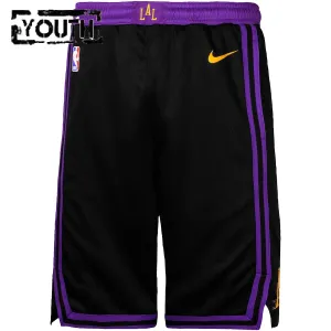 Pantalones Los Angeles Lakers City Edition 2023-24 Swingman para Niño