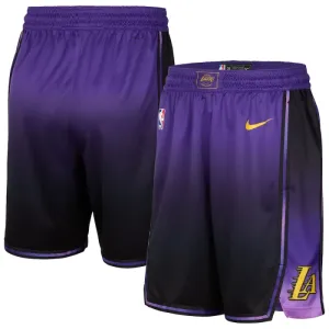Pantalones Los Angeles Lakers City Edition 2024-25 Swingman para Hombre Pantalones Los Angeles Lakers City Edition 2024-25 Swingman para Hombre