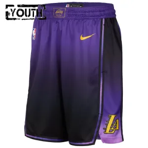 Pantalones Los Angeles Lakers City Edition 2024-25 Swingman para Niño