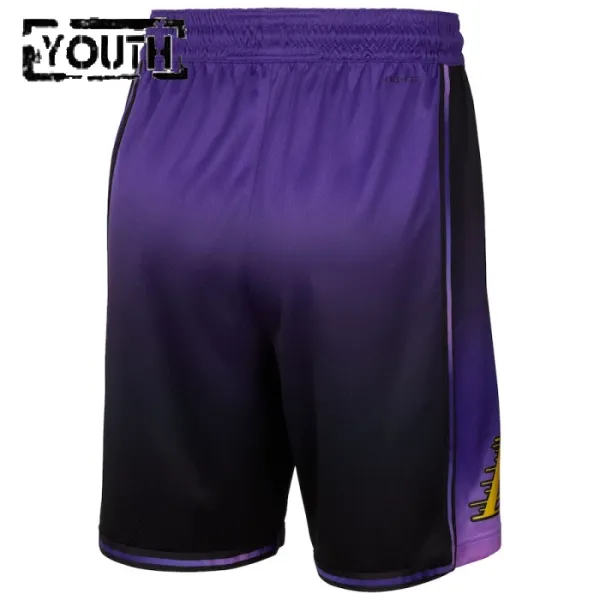 Pantalones Los Angeles Lakers City Edition 2024-25 Swingman para Niño