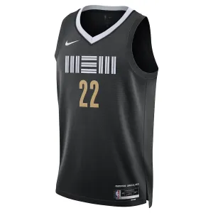 Camiseta Memphis Grizzlies Desmond Bane City Edition 2023-24 Negro Swingman para Hombre