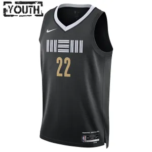 Camiseta Memphis Grizzlies Desmond Bane City Edition 2023-24 Negro Swingman para Niño