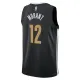 Camiseta Memphis Grizzlies Ja Morant City Edition 2023-24 Negro Swingman para Hombre