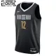 Camiseta Memphis Grizzlies Ja Morant City Edition 2023-24 Negro Swingman para Niño