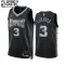 Camiseta Memphis Grizzlies Jake Laravia 3 City Edition 2022-23 Negro Swingman para Niño