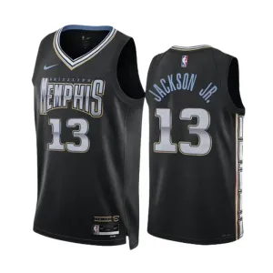 Camiseta Memphis Grizzlies Jaren Jackson JR 13 City Edition 2022-23 Negro Swingman para Hombre Camiseta Memphis Grizzlies Jaren Jackson JR 13 City Edition 2022-23 Negro Swingman para Hombre