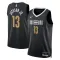 Camiseta Memphis Grizzlies Jaren Jackson Jr. City Edition 2023-24 Negro Swingman para Hombre