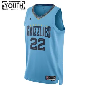 Camiseta Memphis Grizzlies Light Desmond Bane 22 Statement Edition Azul Swingman para Niño