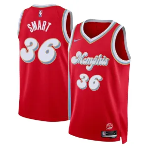 Camiseta Memphis Grizzlies Marcus Smart City Edition 2024-25 Rojo Swingman para Hombre Camiseta Memphis Grizzlies Marcus Smart City Edition 2024-25 Rojo Swingman para Hombre