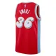 Camiseta Memphis Grizzlies Marcus Smart City Edition 2024-25 Rojo Swingman para Hombre