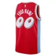 Camiseta Memphis Grizzlies Personalizada City Edition 2024-25 Rojo Swingman para Hombre