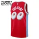 Camiseta Memphis Grizzlies Personalizada City Edition 2024-25 Rojo Swingman para Niño