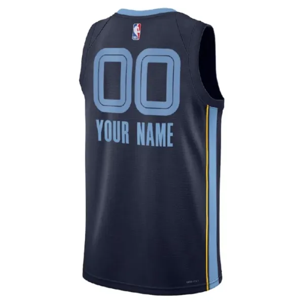 Camiseta Memphis Grizzlies Personalizada Icon Edition Swingman para Hombre