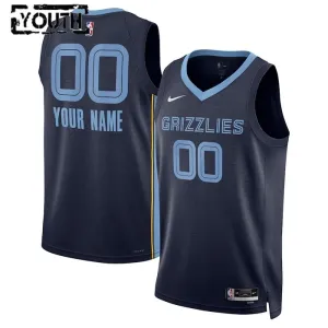 Camiseta Memphis Grizzlies Personalizada Icon Edition Swingman para Niño