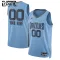 Camiseta Memphis Grizzlies Personalizada Statement Edition Azul Swingman para Niño