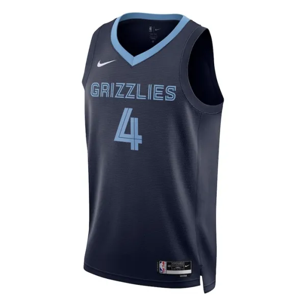 Camiseta Memphis Grizzlies Steven Adams 4 Icon Edition Swingman para Hombre