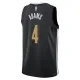 Camiseta Memphis Grizzlies Steven Adams City Edition 2023-24 Negro Swingman para Hombre