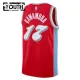 Camiseta Memphis Grizzlies Yuki Kawamura City Edition 2024-25 Rojo Swingman para Niño