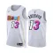 Camiseta Miami Heat Bam Adebayo 13 City Edition 2022-23 Blanco Swingman para Hombre