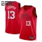Camiseta Miami Heat Bam Adebayo City Edition 2024-25 Rojo Swingman para Niño