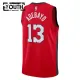 Camiseta Miami Heat Bam Adebayo City Edition 2024-25 Rojo Swingman para Niño