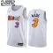 Camiseta Miami Heat Dwyane Wade 3 City Edition 2022-23 Blanco Swingman para Niño