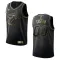 Camiseta Miami Heat Golden Edition Personalizada Negro Swingman para Hombre
