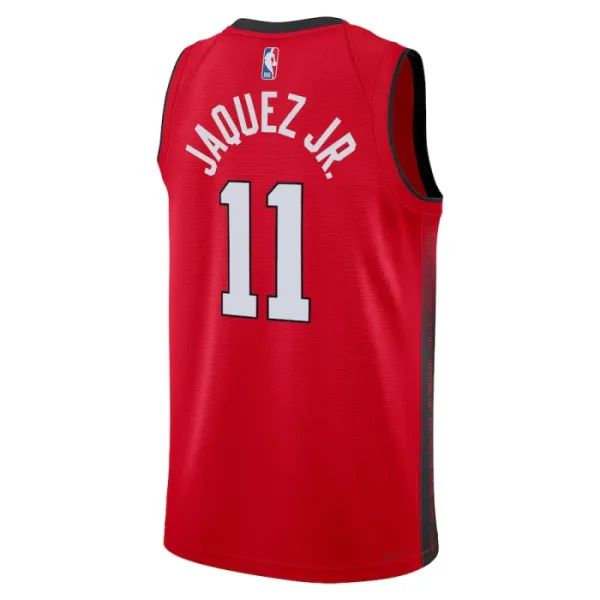 Camiseta Miami Heat Jaime Jaquez JR City Edition 2024-25 Rojo Swingman para Hombre