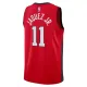Camiseta Miami Heat Jaime Jaquez JR City Edition 2024-25 Rojo Swingman para Hombre