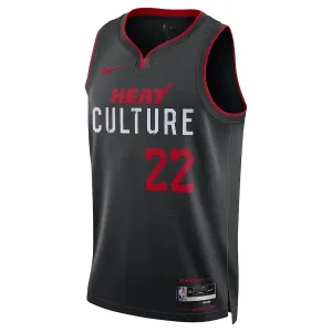 Camiseta Miami Heat Jimmy Butler City Edition 2023-24 Negro Swingman para Hombre